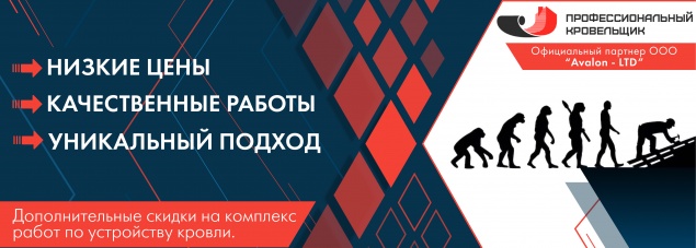 Компания «Профессиональный кровельщик» надёжный партнёр «Авалон-ЛТД»